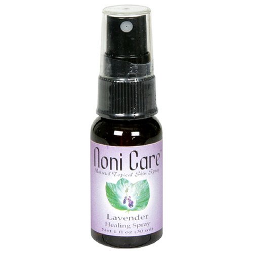 Noni Care Natural Topical Skin Spray, Lavender, 1Ounce Bottles (Pack of 3
