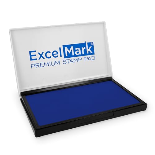 ExcelMark Rubber Stamp Ink Pad Extra Large 3-7/8
