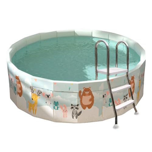 Escalera Doble para Piscina de Acero Inoxidable 2 Peldaños miniatura 1