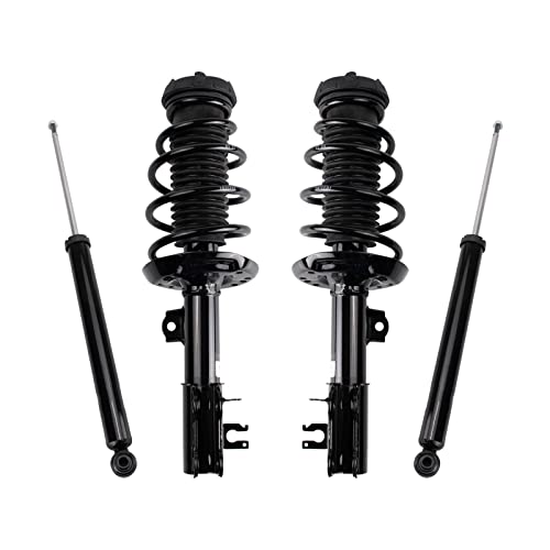TRQ Front and Rear Complete Strut Assembly & Shock Absorber