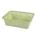 Nikgic 3pc Cesto de drenaje rectangular ahuecado cesto de lavado conjunto de...