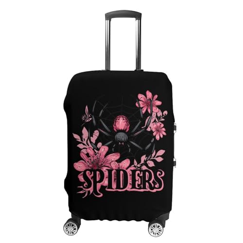 Spider Spiders Travel Luggage Cover Suitcase Protector Anti-scratch Suitcase Cover Washable Baggage Covers L