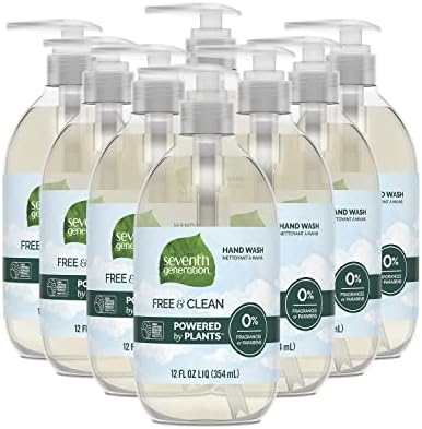 Seventh Generation Liquid Hand Soap Fragrance Free Free & Clean U...