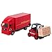 Toyland® Load and Go Vehicle Set - Scania Freight Truck with Forklift and Pallet - Transport Vehicle Toys - Boys Toys (Red)