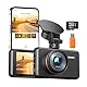iZEEKER 4K Dashcam Auto, 2160P WiFi Dash Cam Autokamera mit 32GB Karte, Nachtsicht-Dashcam mit Loop-Aufnahme, G-Sensor Auto Lock, 24h Parkmodus, WDR