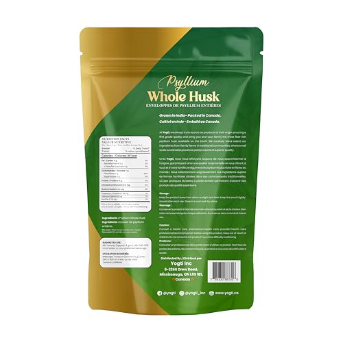 Yogti Whole Psyllium Husk, 456g by Yogti - Image 3