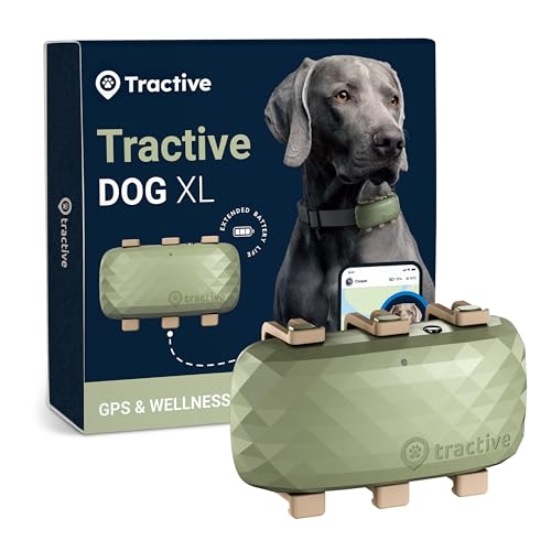 Tractive XL Smart Dog GPS Tracker | Live Pet Tracker with Virtual...