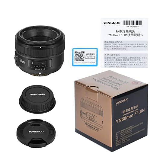 YONGNUO 50mm F1.8N Prime Lens for Nikon
