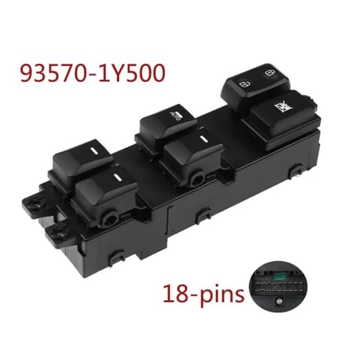 Interrupteur de lève-vitre KIA Picanto Morning 2011-2016 - 2