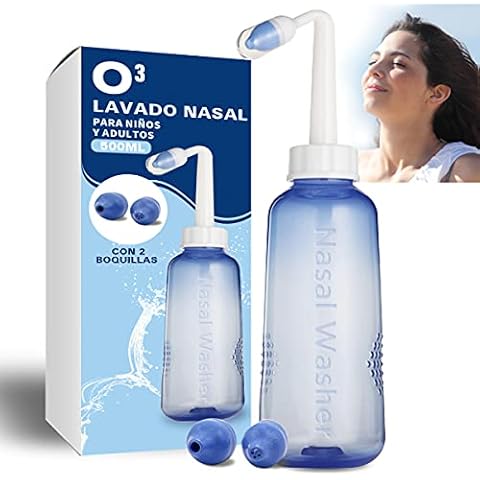 O³ Lavado Nasal 500ml para Bebés y Adultos Cover
