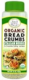 Edward & Sons Organic Breadcrumbs, Italian Herbs, 15-Ounce Container (Pack of 6)