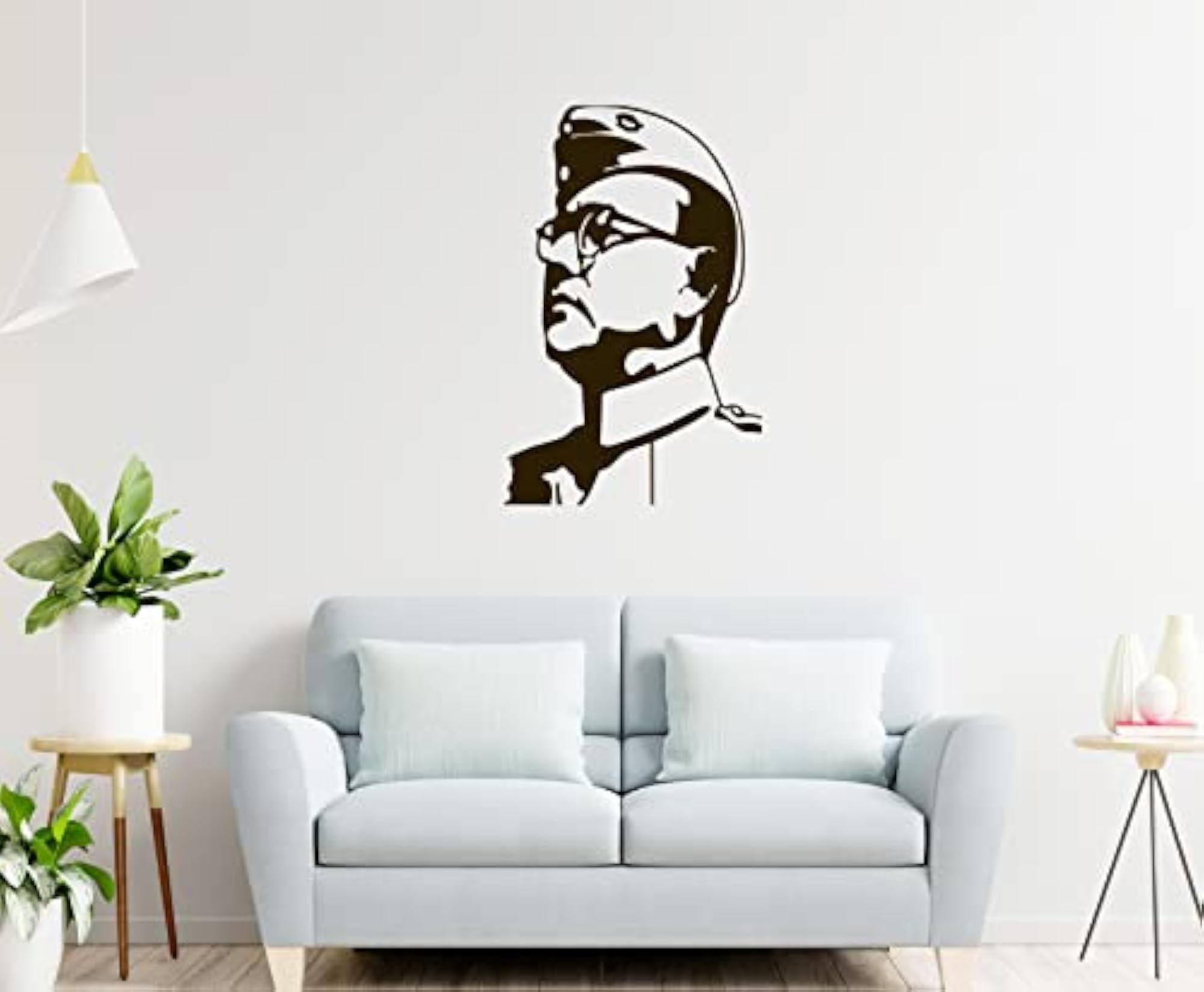 PVC Vinyl Netaji Subhashchandra Boss Wall Sticker