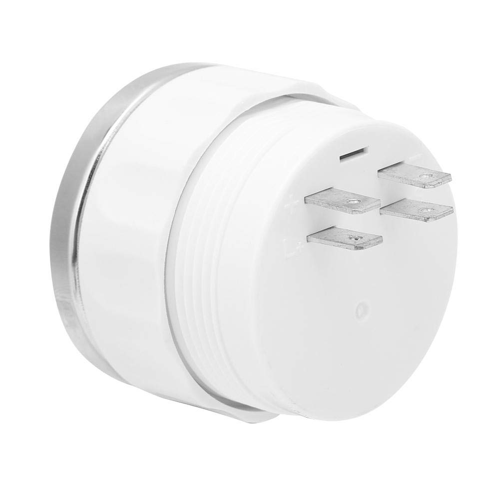 EBTOOLS Jauge de réservoir d'eau de voiture 12 V/24 V, compteur de niveau d'eau de 52 mm, affichage numérique intelligent, étanche