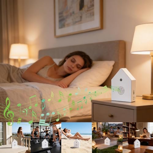 Canto de pájaros para cuarto de baño y centro de spa con sensor 5