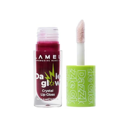 Image of LAMEL Lip Gloss - Glossy Hydrating Lip Gloss with High Shine Finish, Non-Sticky, Lightweight & Long-Lasting Formula (Provocative, 5ml)