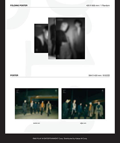 Play M Entertainment VICTON - nostalgia [nostos ver.] (5th Mini Album) Album+Folded Poster steampunk buy now online