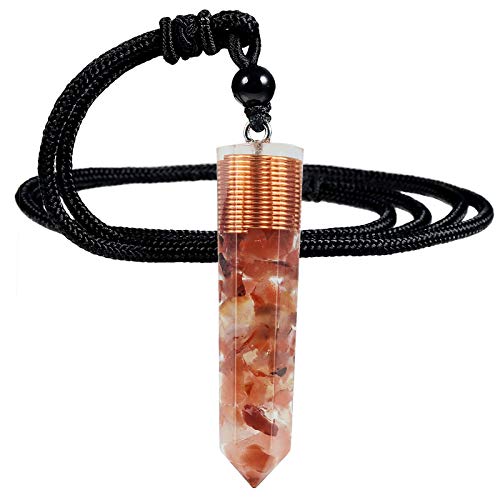 Collier cristal de guérison orgone pour votre séance de méditation yoga