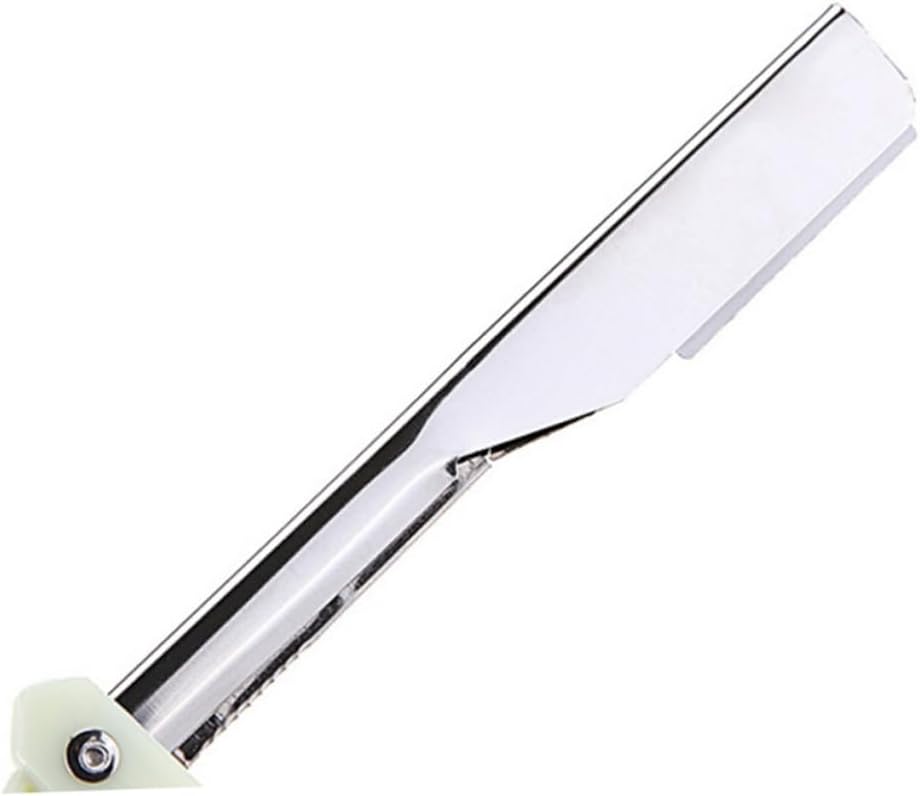 6pcs Manual Beard Razor Holder Classic Barber Shaving Tool for Men Safe and Comfortable Eyebrow Shaver White Blades Not Included