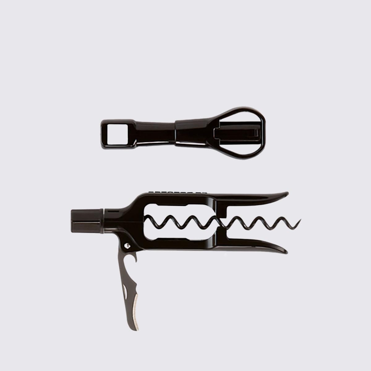 Le Creuset Classic Pocket Model Corkscrew, PM 100, Plastic, Black Onyx, 49100001400100