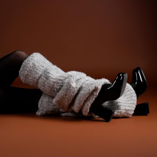 Image of Theater Women's Plush Leg Warmer | Ultra Soft Knit | Cozy Winter Leg Warmer for Women | Free Size