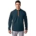 adidas Golf Men's Climacool Competition 1/4 Zip Layering Top, Utility Green/Unity Orange, Medium