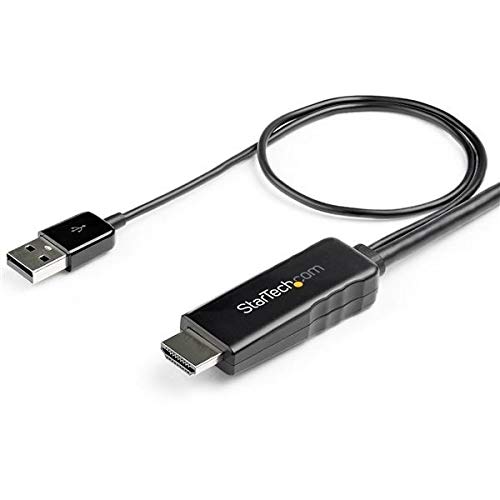 Startech.com 6Ft (2M) Hdmi To Displayport Cable 4K 30Hz - Active Hdmi 1.4 To Dp 1.2 Adapter Converter Cable With Audio - Usb Powered - Mac & Windows - Hdmi Laptop To Dp Monitor - Male/Male (Hd2Dpmm6) #TOP2