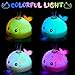 Baby Whale Bath Toy - Baby Easter Basket Stuffers Bath Toy for Kids - Light up Water Pool Bathtub Toys for Babies Kids