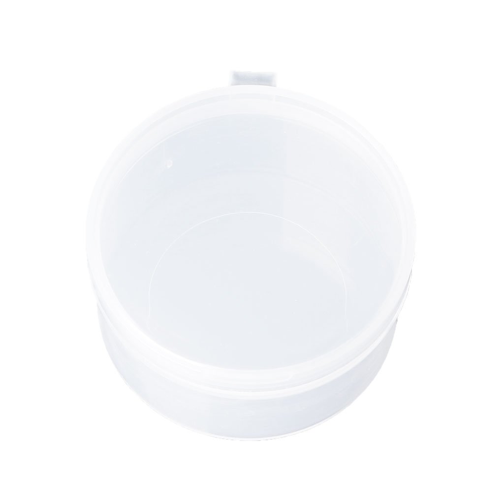 Round Clear Containers Beads Jewelry Display Storage Boxes