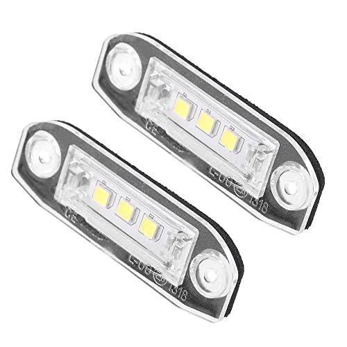 Bombillas LED matrícula soluciona luz amarilla coche S80 XC90