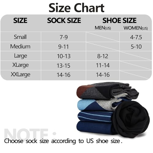 +MD Soft Dress Socks for Men Size 10-13, 3 Pairs Classic Business Crew Calf Socks for Men, Lightweight Breathable Comfort4