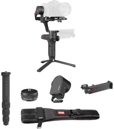 Zhiyun India WEEBILL LAB Creator Package, (with 2 Years ZHIYUN India Official Warranty) Includes WEEBILL LAB Handheld Stabilizer, Max Servo Zoom/Focus Controller, 6.6 lb Load Capacity
