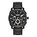 Produktbild Fossil Herren Chronograph Quarz Armbanduhr mit Edelstahl Armband, Schwarz, schwarzes Zifferblatt, Einheitsgröße, FS4682IE