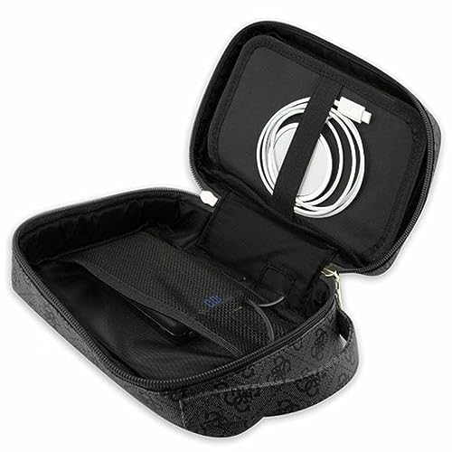 GUESS WONDEE Sac de Voyage pour Femme avec Port de Chargement USB intégré, Profitez de la Mode comme Style de Vie avec ce Sac Organisateur de Gadgets, Cadeau Original pour Femme