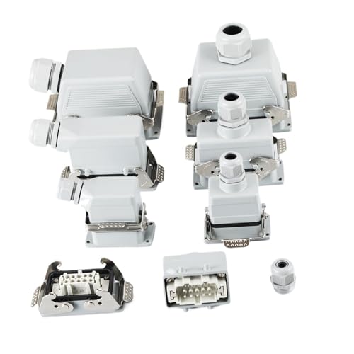 Conector industrial serie HE 10Pin para conexiones seguras en exteriores 2