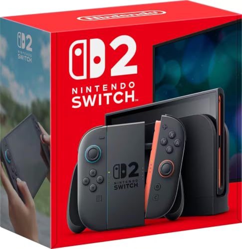 Image of Nintendo Switch 2 Standard Edition with Red & Blue Joy Con (Black)