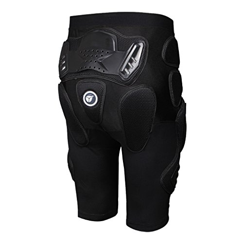 Protège-hanche rembourré moto avec armure jambe sport motard