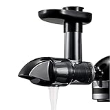 Silriku Kau Entsafter Aufsatz für Standmixer Aller Modelle, Langsamer Entsafter Aufsatz...