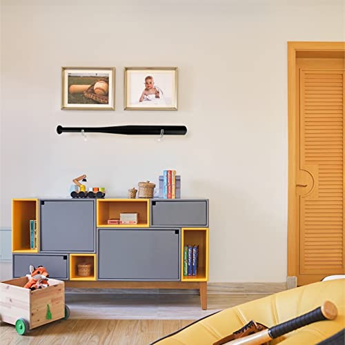 image for Cosmos 1 Set Acrylic Baseball Bat Wall Mount Holder Stand Horizontal B