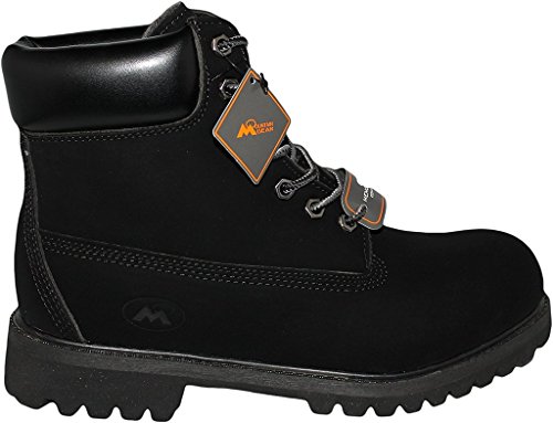 Trekker MG-BOOTS Boy's MID 6 INCH Boots - Black - 112