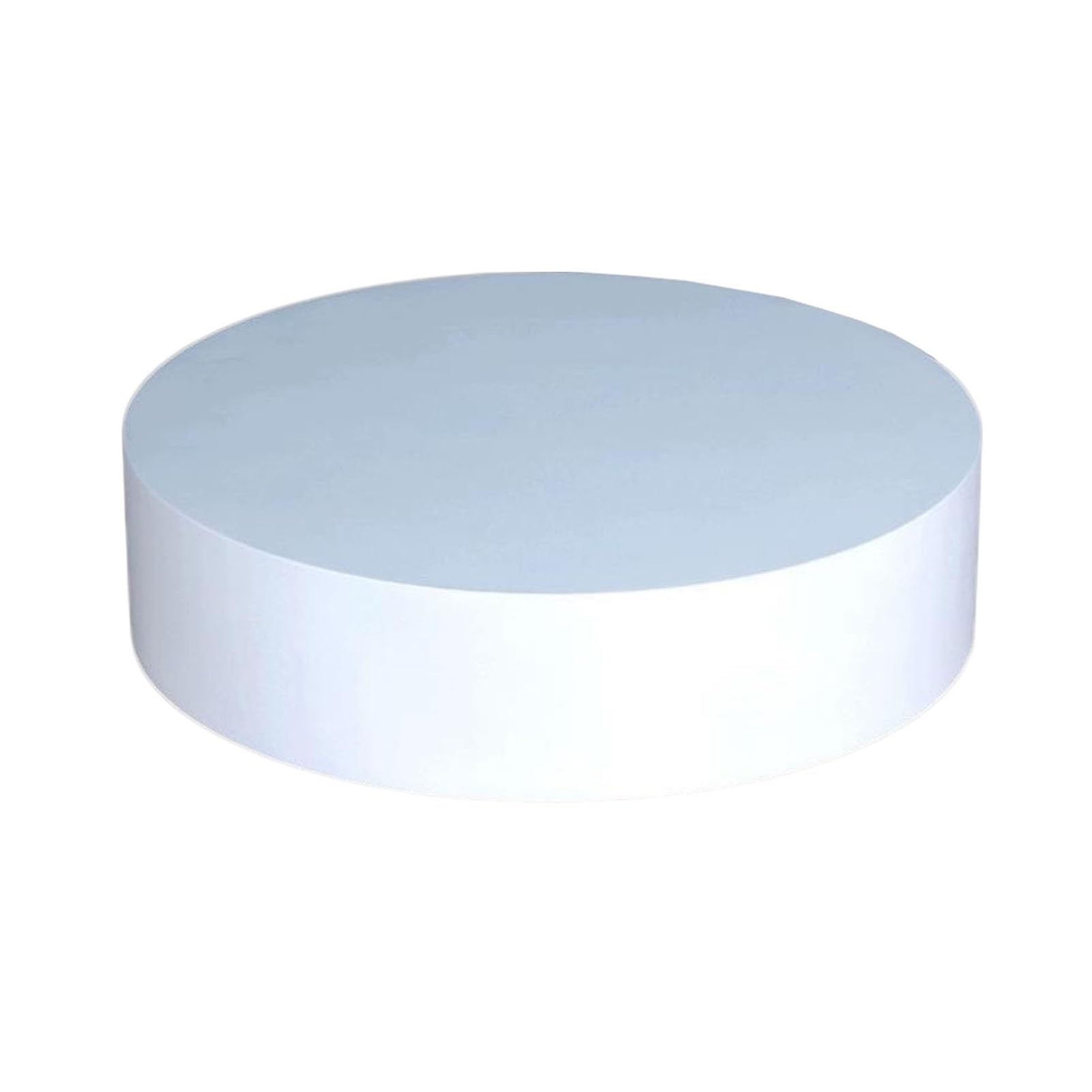 Socle cylindrique rond pour surélever vos mannequins et protéger vos collections