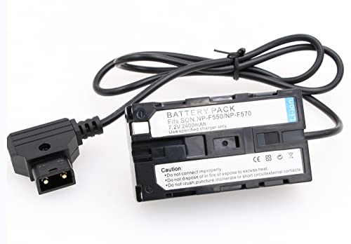 Amazon | ZBLZGP D-tap NP-F970 ダミーバッテリー電源 Atomos Shogun