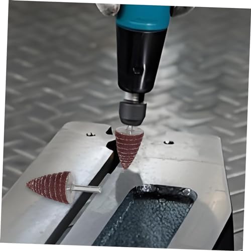 Roues abrasives coniques pour lisser les angles d'accès difficile et éliminer la rouille - 2