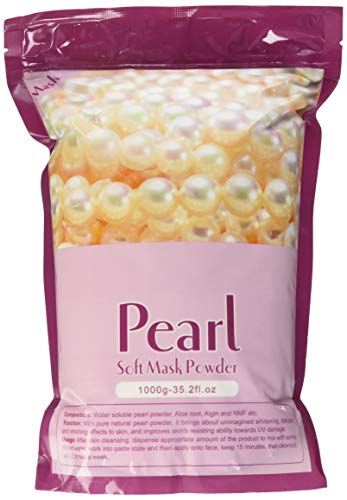 Huini Peel Off Whitening Tonic & Balance Skin Pearl Elastic Soft Mask Powder 35.2oz for All Type of Skin