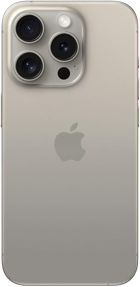 15 Pro Max Back Glass Replacement for iPhone 15 Pro Max Rear Back Cover Glass Waterproof and Camera Lens+Professional Repair Tool Kit (Natural Titanium, iPhone 15 Pro Max)