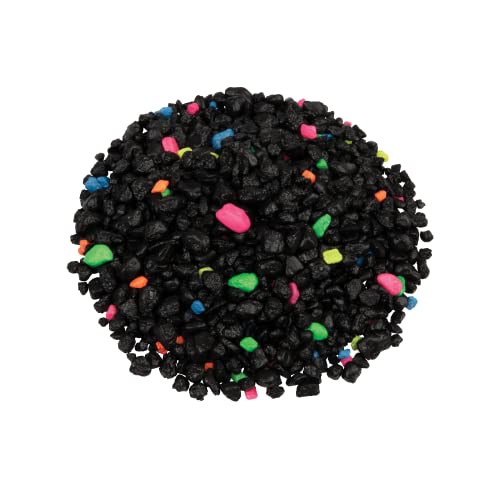 GloFish Aquarium Gravel, Fish Tank Gravel, Black With Fluorescent Accents, Compliments GloFish Tanks, 5 lb Bag by GloFish - Image 2