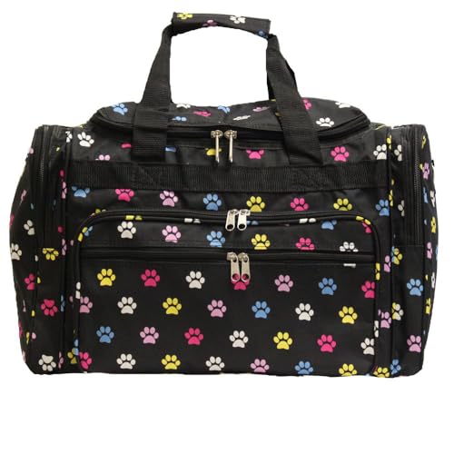 Image of World Traveler 81T16-589 Duffle Bag, One Size, Multi Paws
