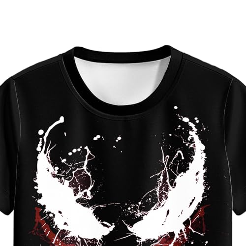 Image of Marcobey Boys Cool Hero Graphic Print 2 Piece Shirt and Shorts Set for Toddlers Big Kids