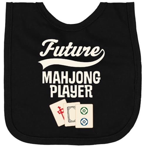 inktastic Future Mahjong Player Newborn Bib
