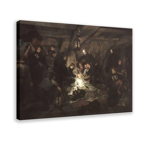 The Death of Nelson impression sur toile pour créer un décor mural de bureau chic