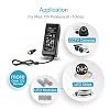 [UL Listed] Chanzon 12V 5A Power Supply 60W AC DC Switching Adapter 12 Volt 5 Amp AC/DC Wall Wart Converter Transformer, 100-240v 50 60HZ Input with 12vdc 5000ma Output
